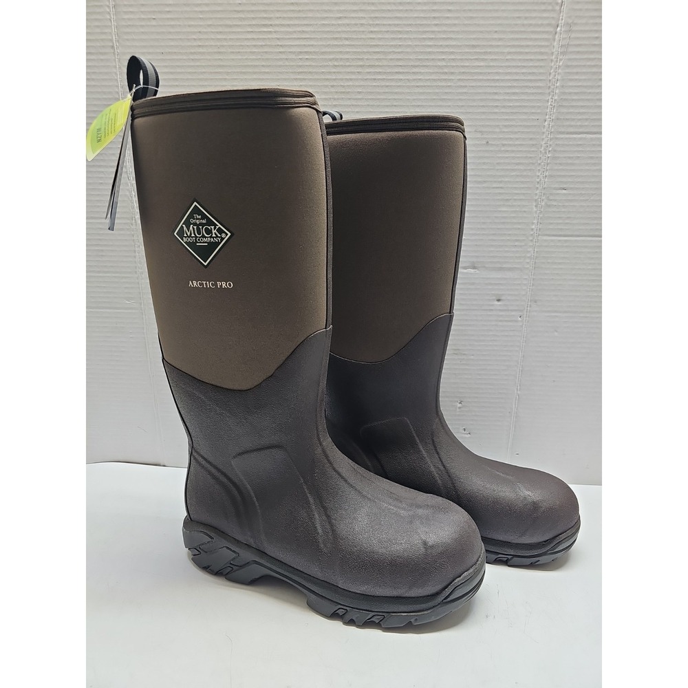 THE ORIGINAL MUCK BOOT ARCTIC PRO Hunting Boots, BROWN- Waterproof Insulated